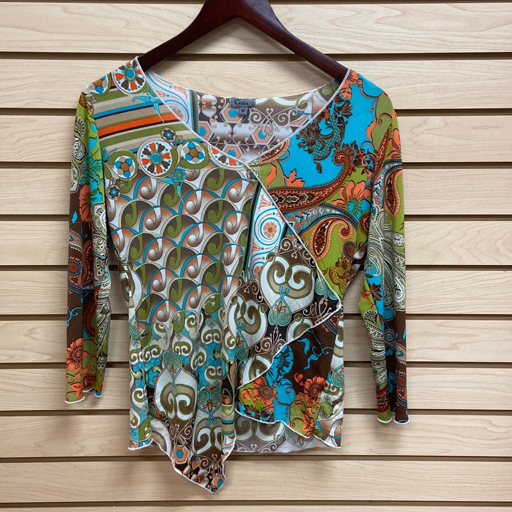 Caia fancy blouse Size M